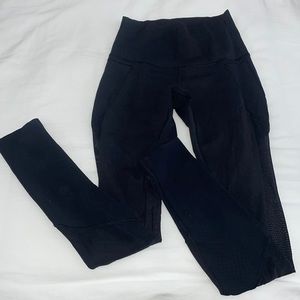 COPY - Lululemon Black Leggings with Mesh